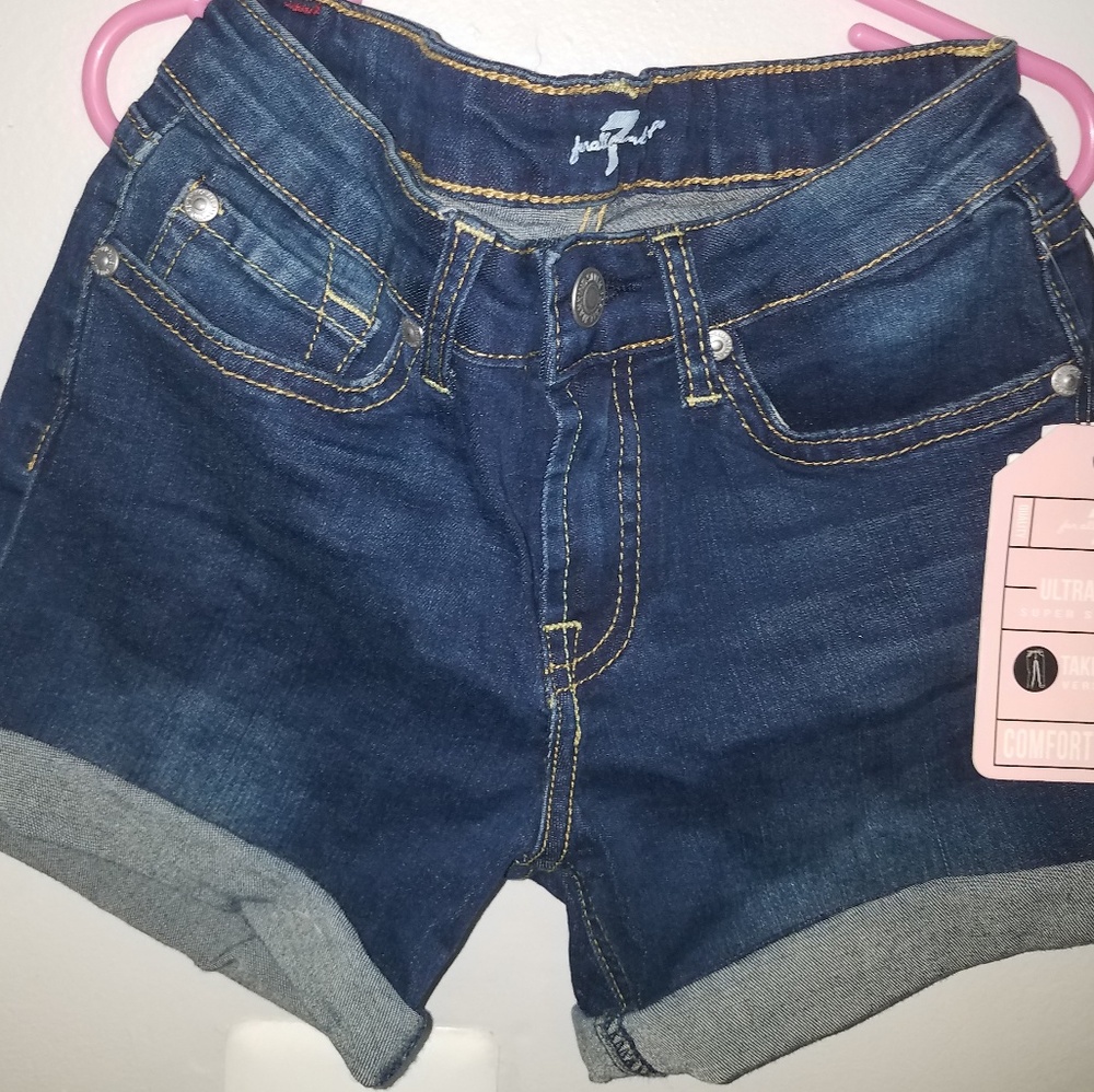 For All man kind denim shorts